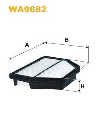 WIX FILTERS wa9682 -  Воздушный фильтр